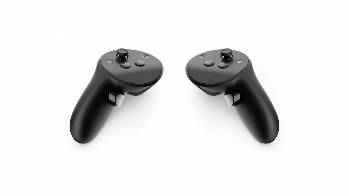 The Meta Quest Touch Pro controllers