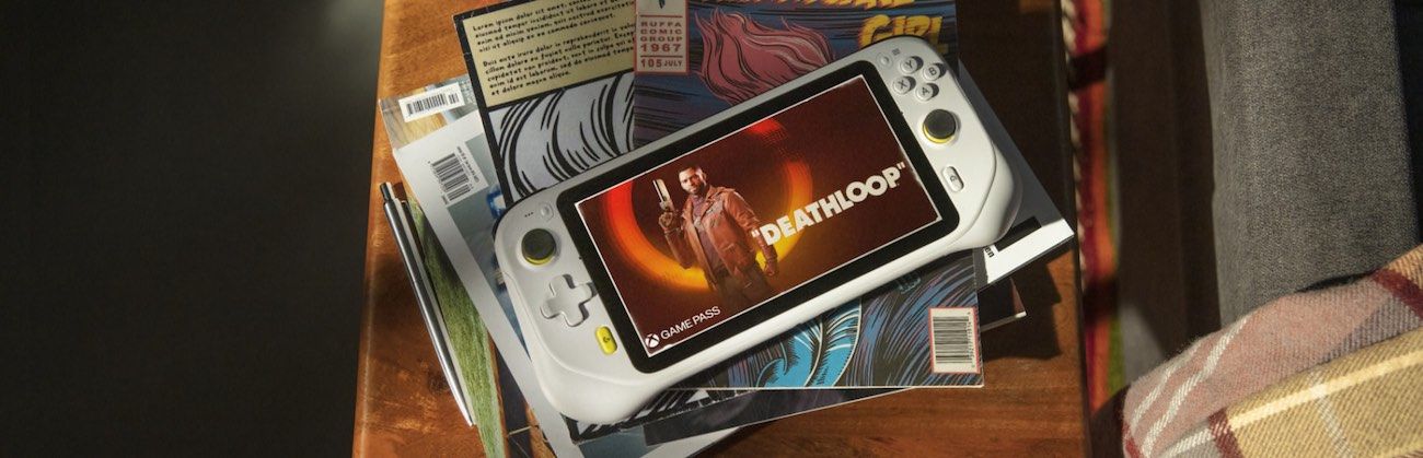 Deathloop on the Logitech G Cloud gaming handheld
