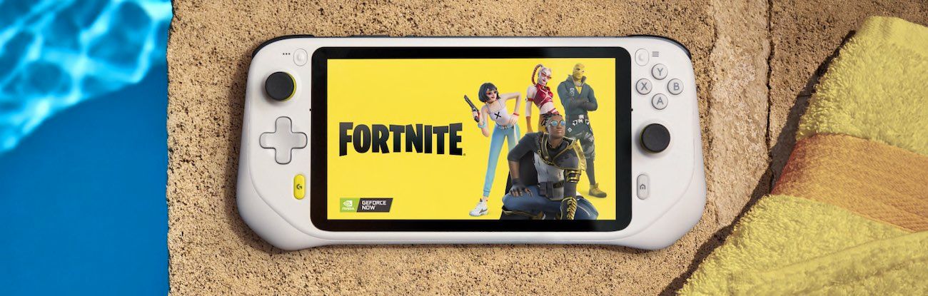 Fortnite on the Logitech G Cloud handheld