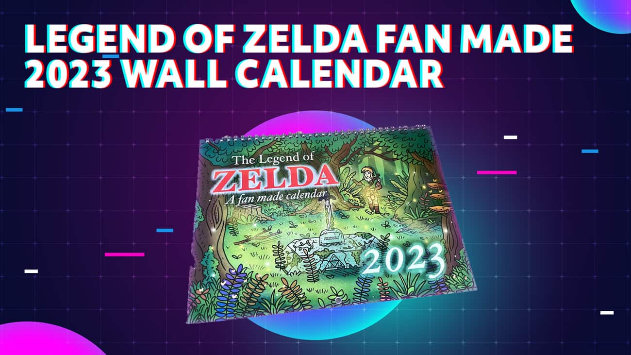 The Legend of Zelda Calendar 2023