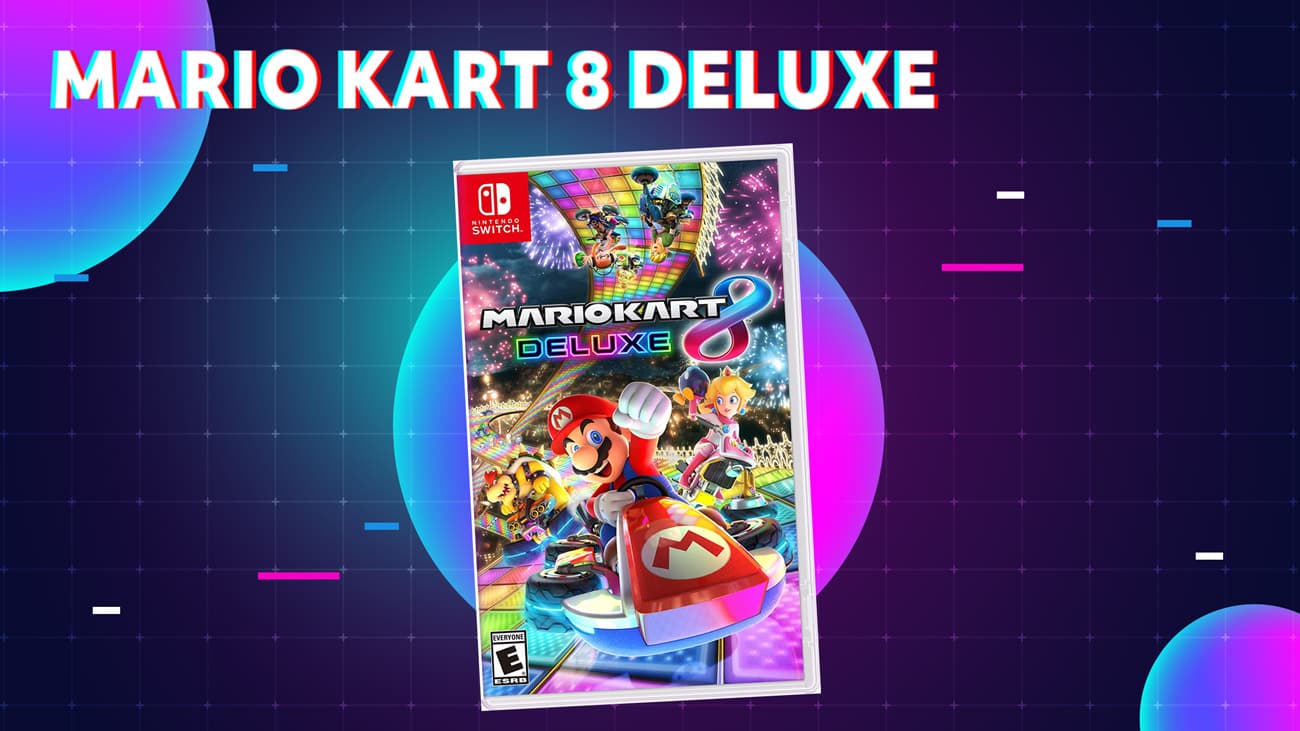 Mario Kart 8 Deluxe game for Nintendo Switch