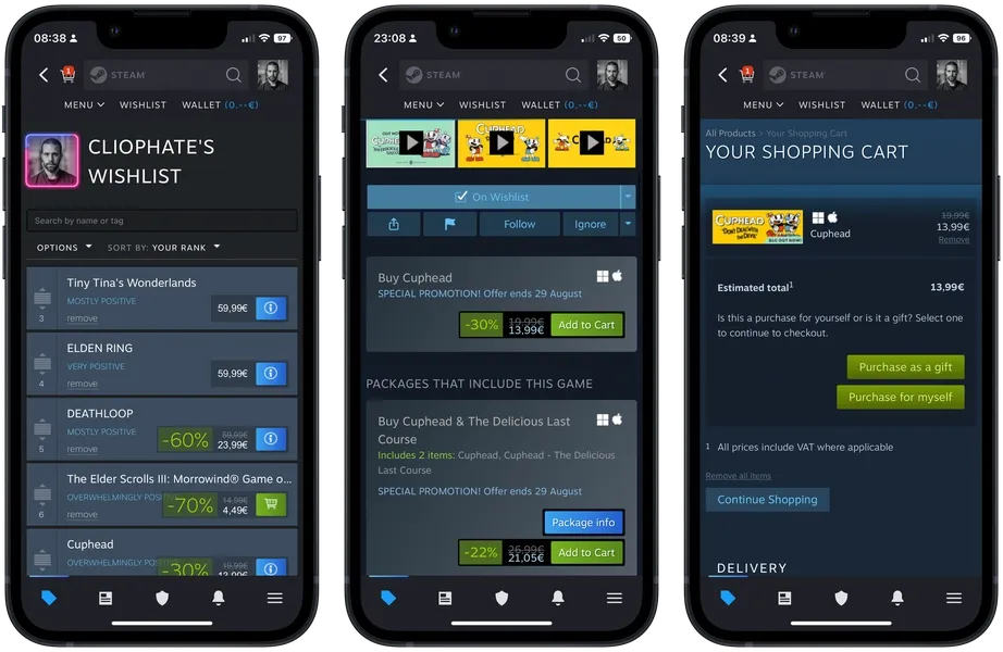 Steam Mobile App Beta Lets You Try New Features