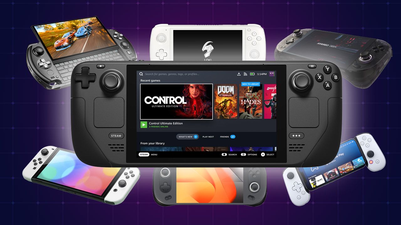 Steam Deck vs Nintendo Switch OLED: two different forms of handheld gaming