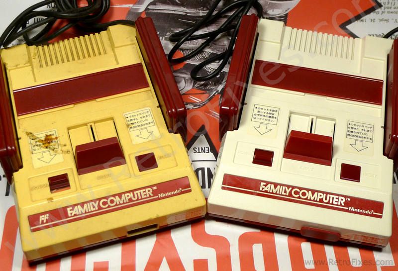 Yellowed Famicom