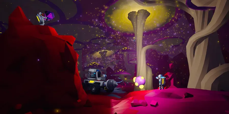 Screenshot of Astroneer.