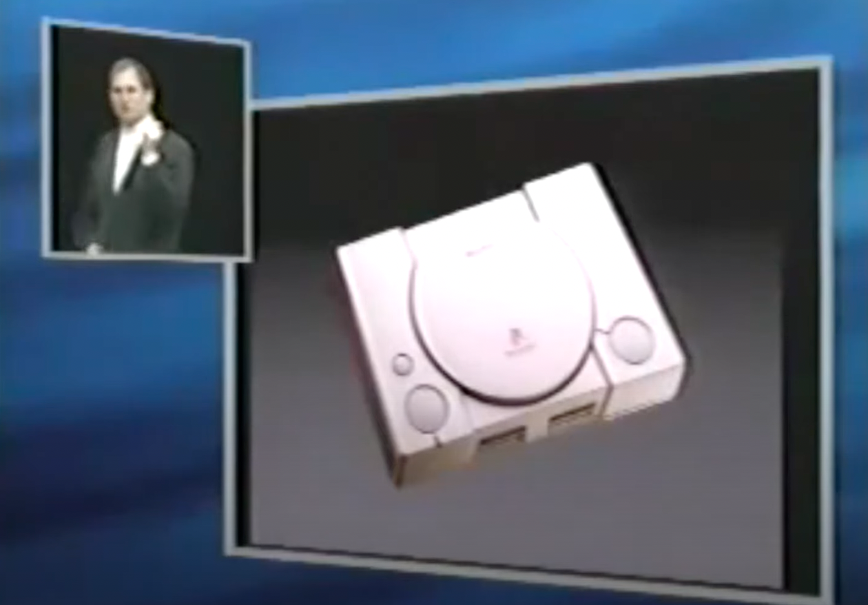 Steve Jobs once promoted PlayStation emulation on the Mac