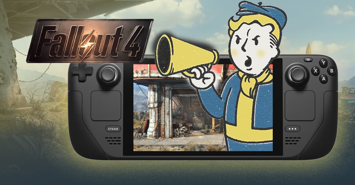Fallout 4 on Steam Deck