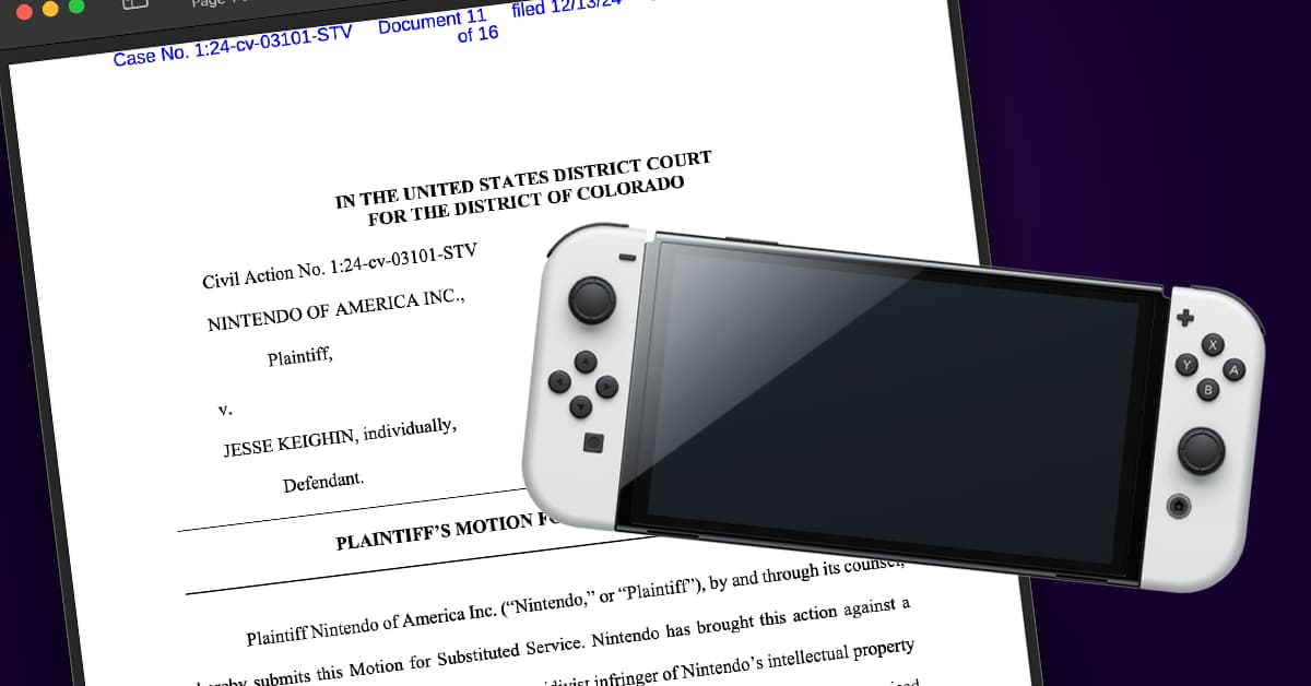 Switch pirate dodges Nintendo’s multimillion-dollar lawsuit