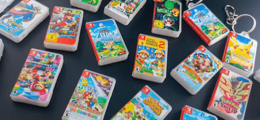 Nintendo Switch mini game cases