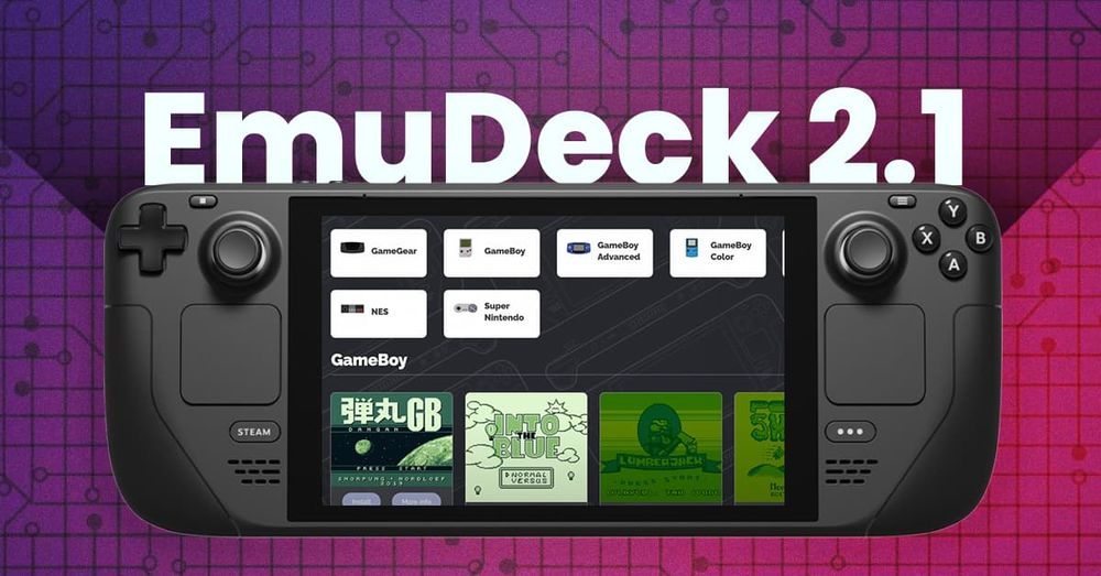 EmuDeck 2.1 For Steam Deck Launched