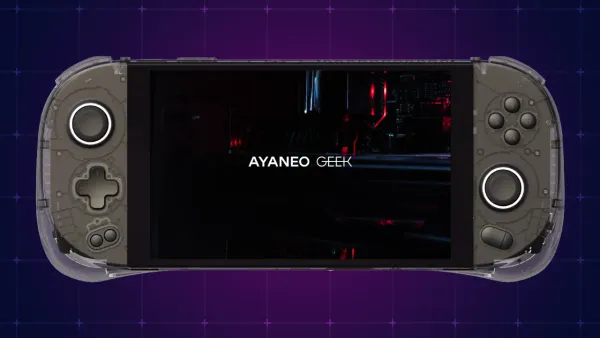 Le geek Ayaneo en cristal violet